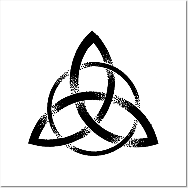 Triquetra Wall Art by Ross Jones